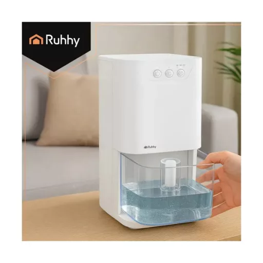 Ruhhy fehér mini párátlanító 1400 ml, LED fény, időzítő