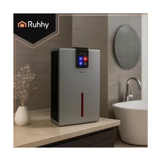 Ruhhy ezüst páramentesítő, 1000 ml/nap, 2.2 l tartály, LED, távvezérlés