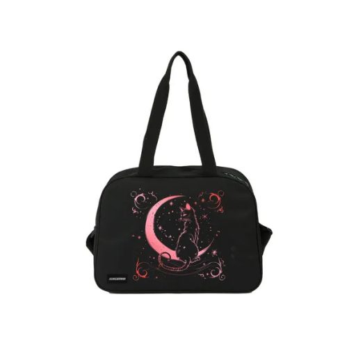 Kruzzel 26516 iskolai és sporttáska, 20 l, vízlepergető, fekete