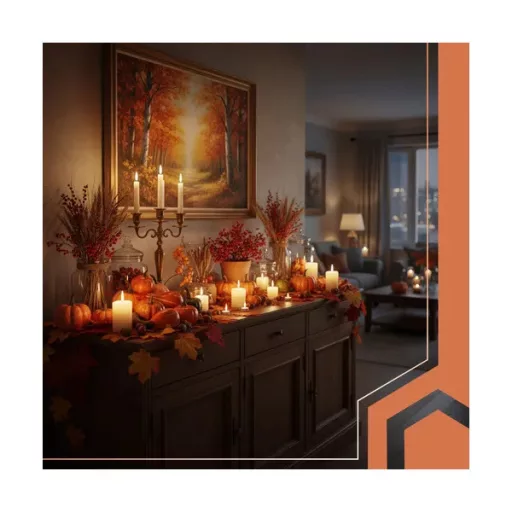 Őszi dekorációs készlet, 50 darabos tök-makk-levél mix, többszínű