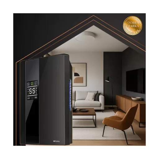 RUHHY 2 az 1-ben párátlanító és légtisztító, 650 ml/nap, 30 m², 2 l