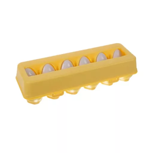 Montessori tojás kirakó, 12 darabos fejlesztő puzzle, színes formapárok