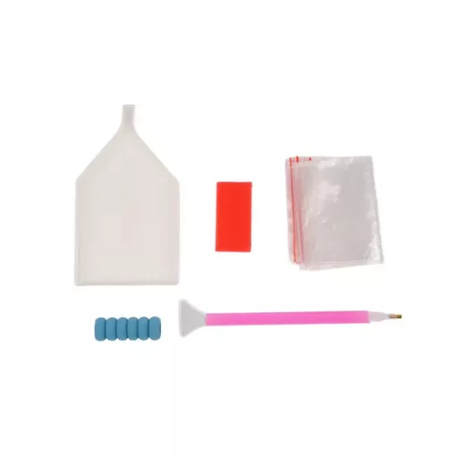 5D gyémántszemes kirakó készlet, tengerparti táj, 40×30 cm