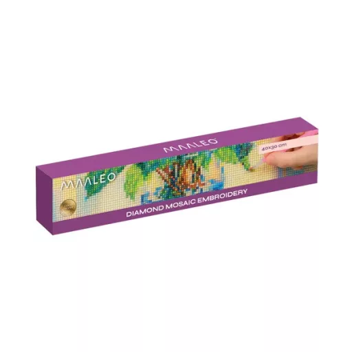 Gyémántszemes kirakó készlet 5D, csokor minta, 30×40 cm, Maaleo