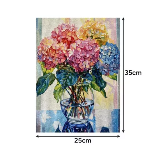 Gyémántszemes kirakó készlet 5D, csokor minta, 30×40 cm, Maaleo