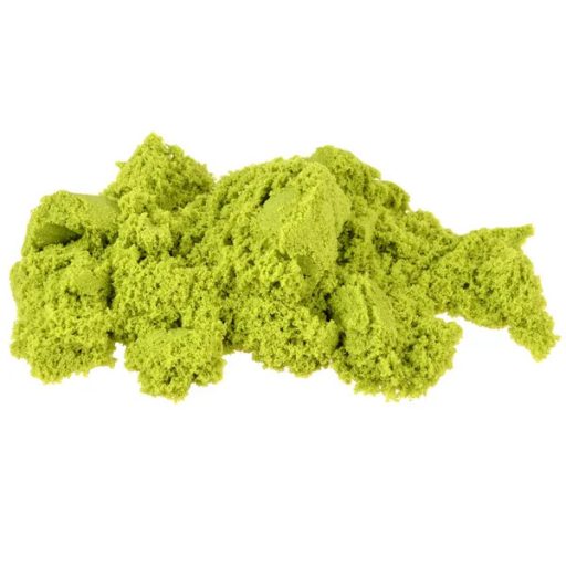 Tuban dinamikus kinetikus homok 1 kg, zöld szín, gyerek kézműves játék