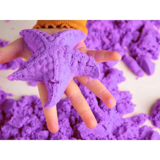 Tuban dinamikus homok, lila, 1 kg, vödörben