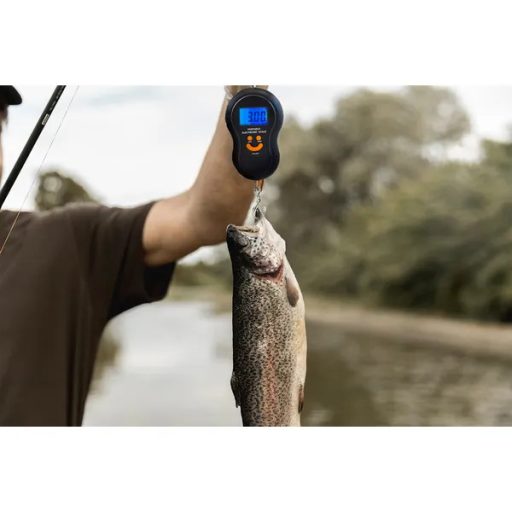 Digitális hordozható horogmérleg LCD kijelzővel, 50 kg/10 g