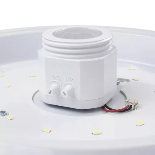 Mozgásérzékelős led mennyezeti lámpa 12w, 4000k, ip20