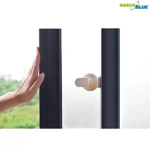 GreenBlue GB116 gyermekbiztonsági tolóajtó zár 2 db fehér ABS