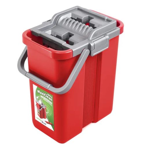 GreenBlue MaxiClean GB850 lapos felmosó vödörrel, 8 L, 2 mikroszálas fej