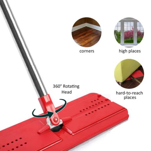 GreenBlue MaxiClean GB850 lapos felmosó vödörrel, 8 L, 2 mikroszálas fej