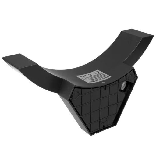 Fekete LED lámpa mozgásérzékelővel, 10 W, 800 lm, IP54, 4000 K