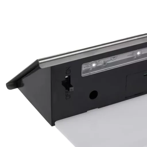 Napelemes LED házszám lámpa IP44, 1 W, 6000 K, 600 mAh