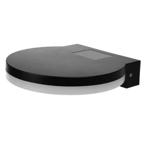 Fekete kültéri LED lámpa 15 W, IP65, 1300 lm, 4000 K Maclean MCE346