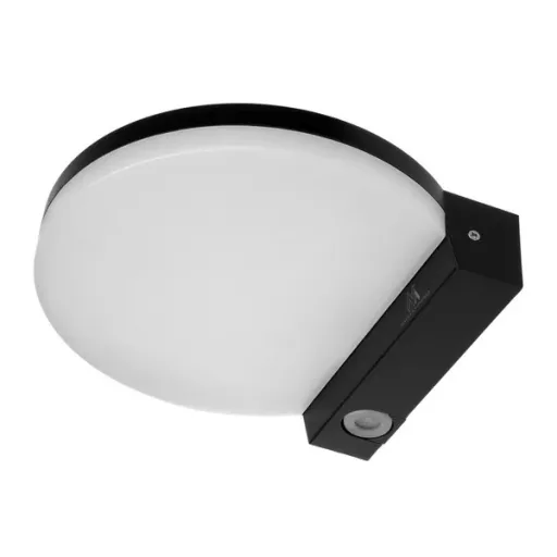 Fekete kültéri LED lámpa 15 W, IP65, 1300 lm, 4000 K Maclean MCE346