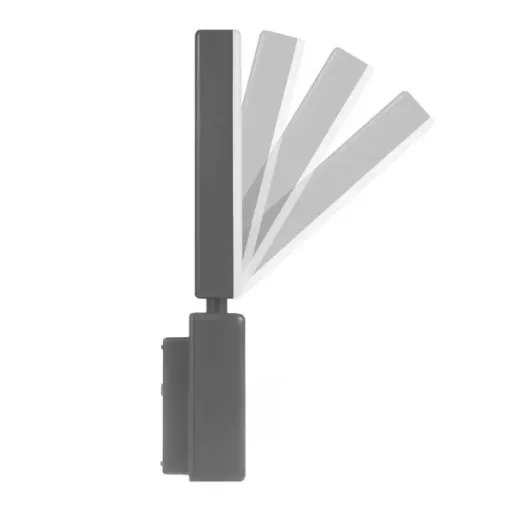 Szürke LED reflektor, 10 W, 700 lm, IP65, 4000 K