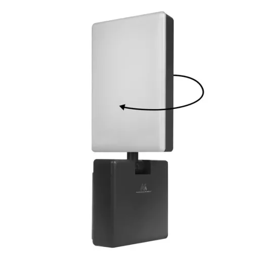 Fekete kültéri LED reflektor 10 W 700 lm IP65 4000 K