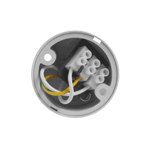 Felületre szerelhető alumínium spotlámpa, kerek, GU10, 55×130 mm, fehér