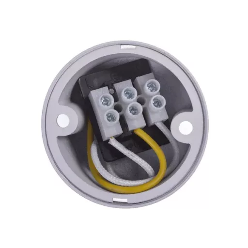 Maclean felületre szerelhető alumínium spotlámpa GU10, fehér, 55x105 mm