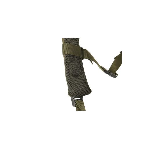 Katonai hátizsák, 35 l, víz- és kopásálló, zöld, 55 x 37 x 29 cm