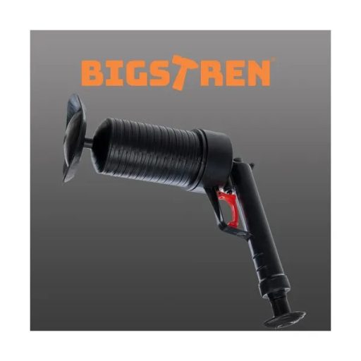 Nyomásos lefolyótisztító készlet 4 cserélhető fejjel, kézi pumpa, 0,8 kg