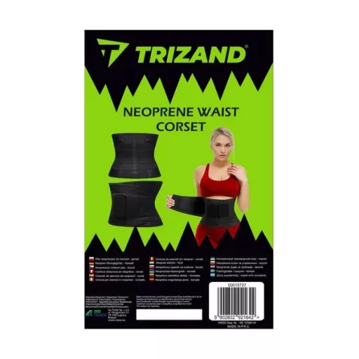 Univerzális neoprén karcsúsító öv, XXL, 23×108 cm, tépőzáras