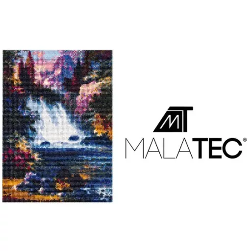 5D gyémántszemes festő készlet vízesés mintával, 30×40 cm