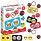 Kontrasztos párosító puzzle, 9 pár, 18 elem, 12+ hó
