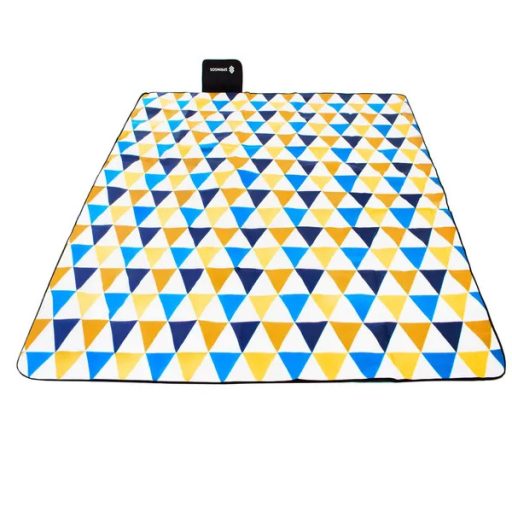 Összehajtható pikniktakaró 200×200 cm, polár, alu szigeteléssel