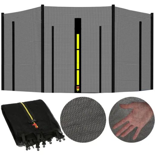 Trambulin külső védőháló 426 cm (14 ft), 8 oszlop, 190 cm magas