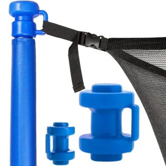 Kék póznavédő kupak 25 mm csőhöz, CE, 7 cm – 1 db