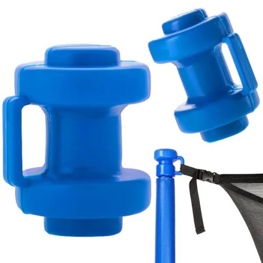 Kék póznavédő kupak 25 mm csőhöz, CE, 7 cm – 1 db