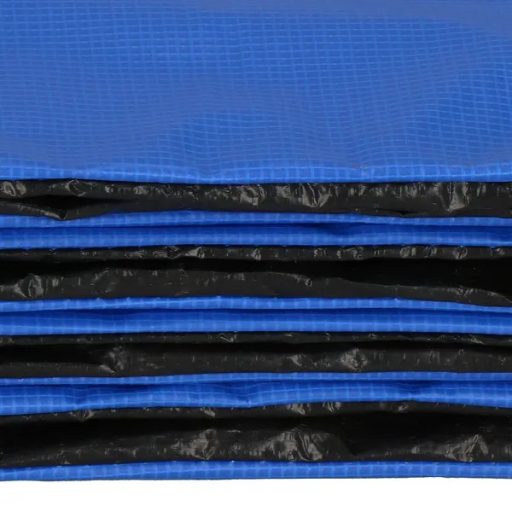 Trambulin rugóvédő takaró 460 cm (15ft), kék PVC/PE