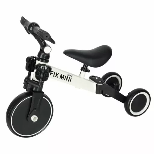 Trike Fix Mini 3 az 1-ben futóbicikli-tricikli pedálokkal, fehér, 18 hó–4 év