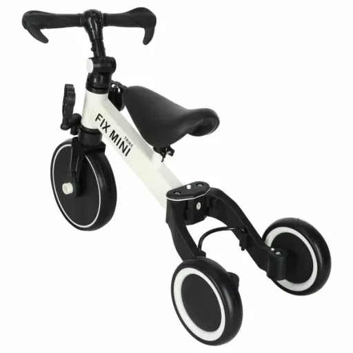 Trike Fix Mini 3 az 1-ben futóbicikli-tricikli pedálokkal, fehér, 18 hó–4 év