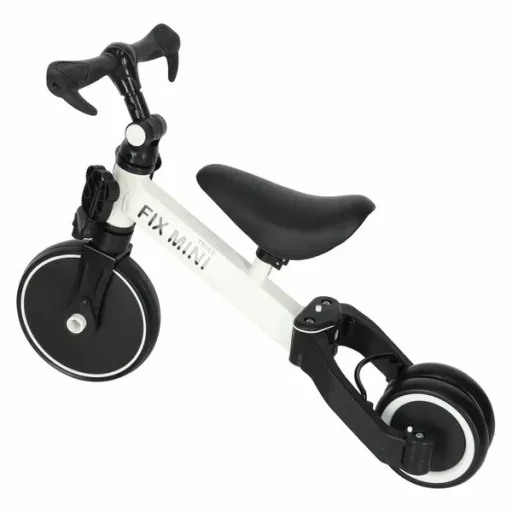 Trike Fix Mini 3 az 1-ben futóbicikli-tricikli pedálokkal, fehér, 18 hó–4 év