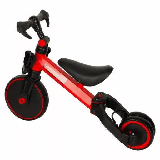 Trike Fix Mini 3 az 1-ben futóbicikli, pedálos tricikli, piros