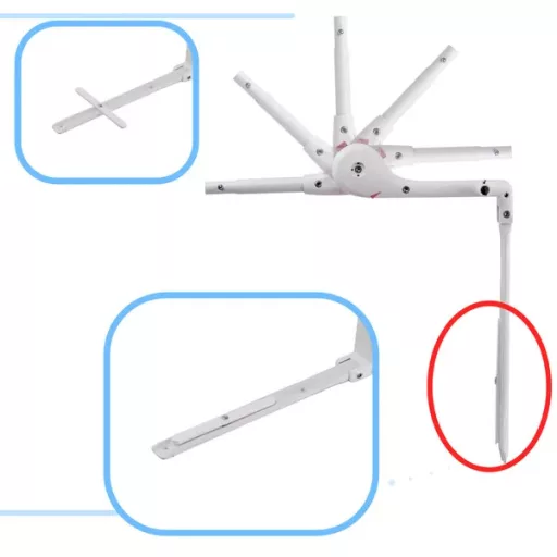 Gyerekágy leesésgátló védőkorlát, 90 cm, lehajtható, bárány mintás