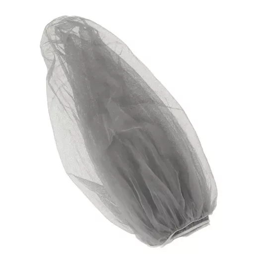 Univerzális szúnyogháló babakocsira, rugalmas gumival, 140 cm, szürke