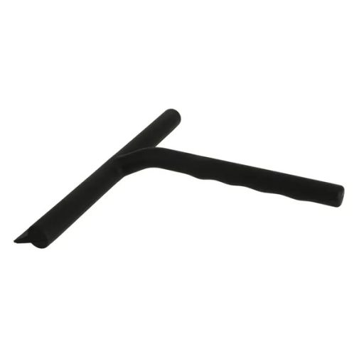 Silikon vízlehúzó zuhanykabinhoz, ablakhoz, fekete akasztóval