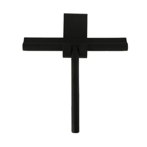 Silikon vízlehúzó zuhanykabinhoz, ablakhoz, fekete akasztóval