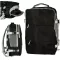 Vízálló Utazó Hátizsák USB Porttal - Fekete, 45x16x28cm - A Tökéletes Társ a Légi Utazáshoz