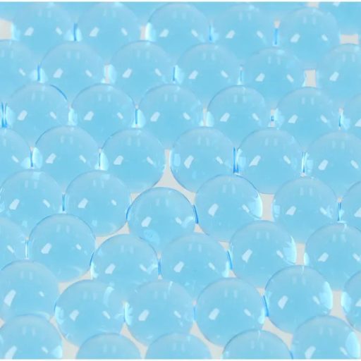 Kék hidrogél golyók 7–8 mm, 550 db, készre áztatva gelblasterhez