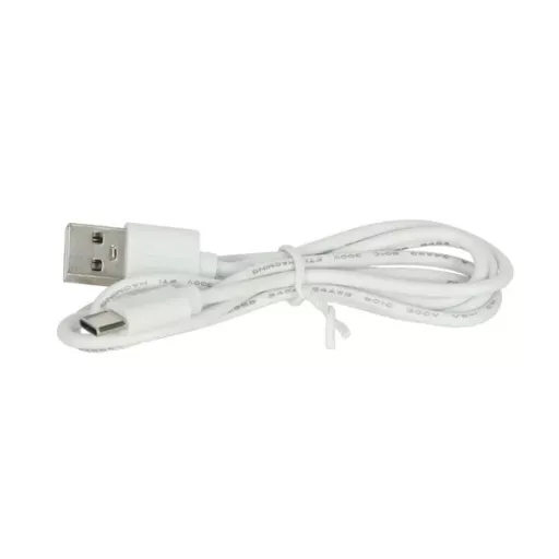 Vezeték nélküli csíptetős asztali olvasólámpa, 3 fény, USB, fehér