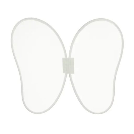 Gyerek angyal jelmez szett, 4 részes, fehér, S méret (100–110 cm)