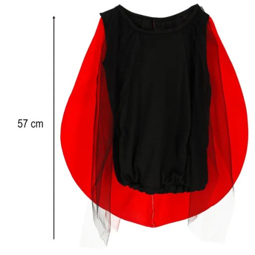 Gyerek katicabogár jelmez S méret (100–110 cm) kalappal