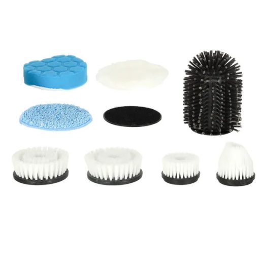 Rotációs mop elektromos tisztítókefe 9 kefefejjel