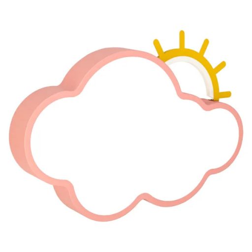 Kék  felhő LED mennyezeti lámpa távirányítóval, dimmelhető, 30 W