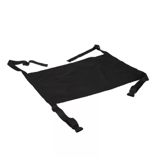 Gyerek utazó függőágy matrac repülőre és vonatra fekete 47×78 cm